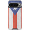 Puerto Rico Flag Distressed Google Pixel 10 Pro Clear Case